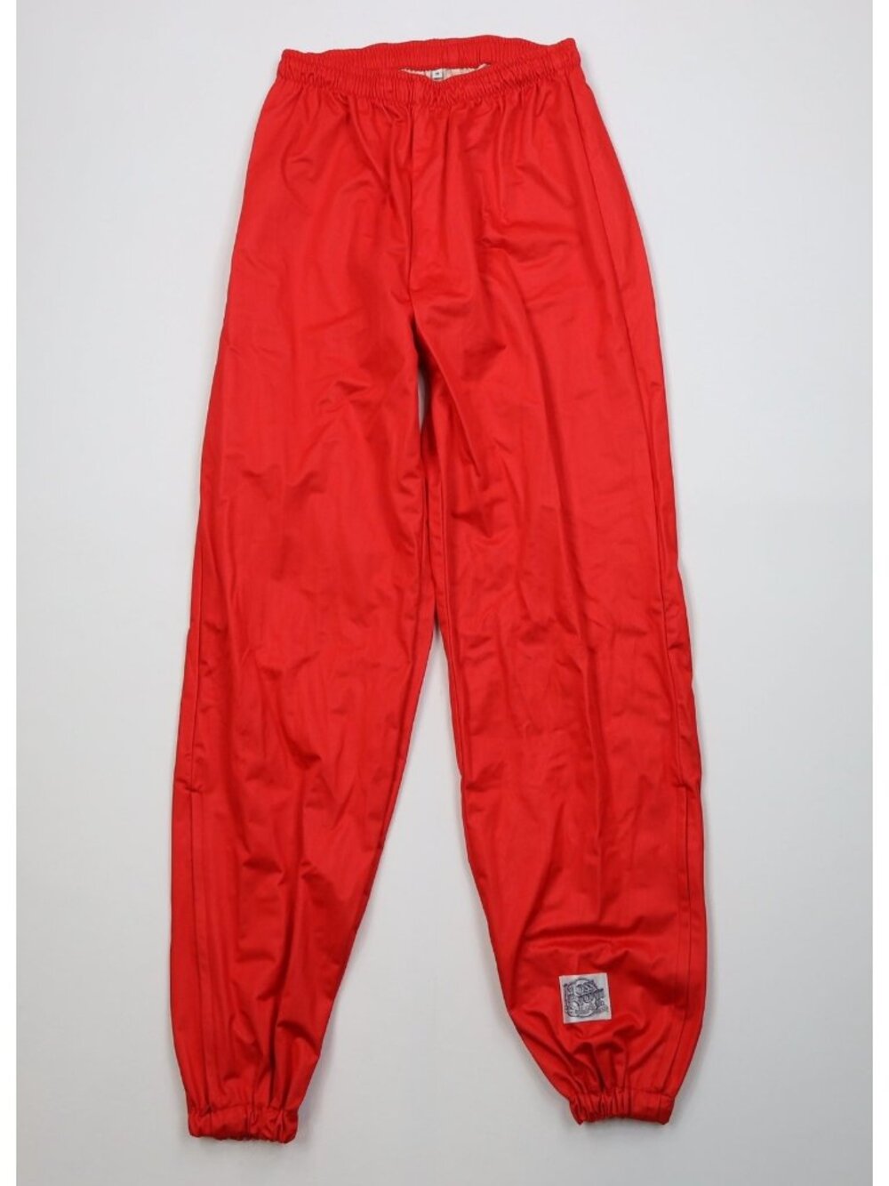 Vtg 80s Streetwear Mens Medium Goretex Waterproof Cuffed Joggers Pants Red USA